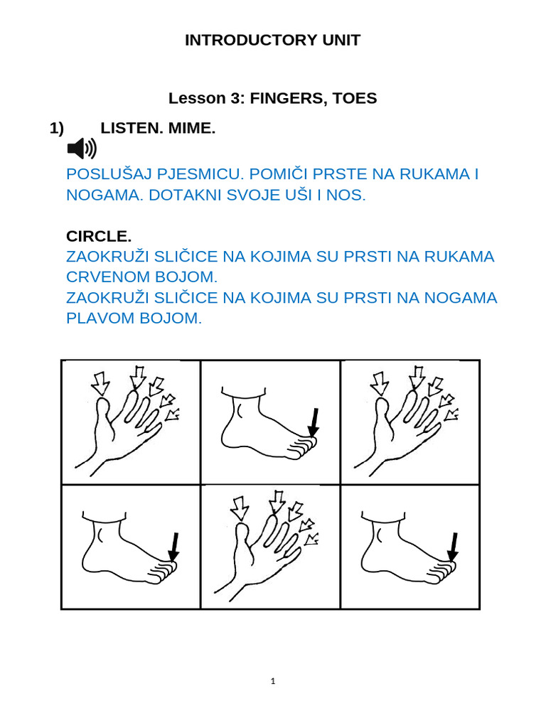 Dip1+Introductory+Unit Lesson+3 Prilagodeni | PDF