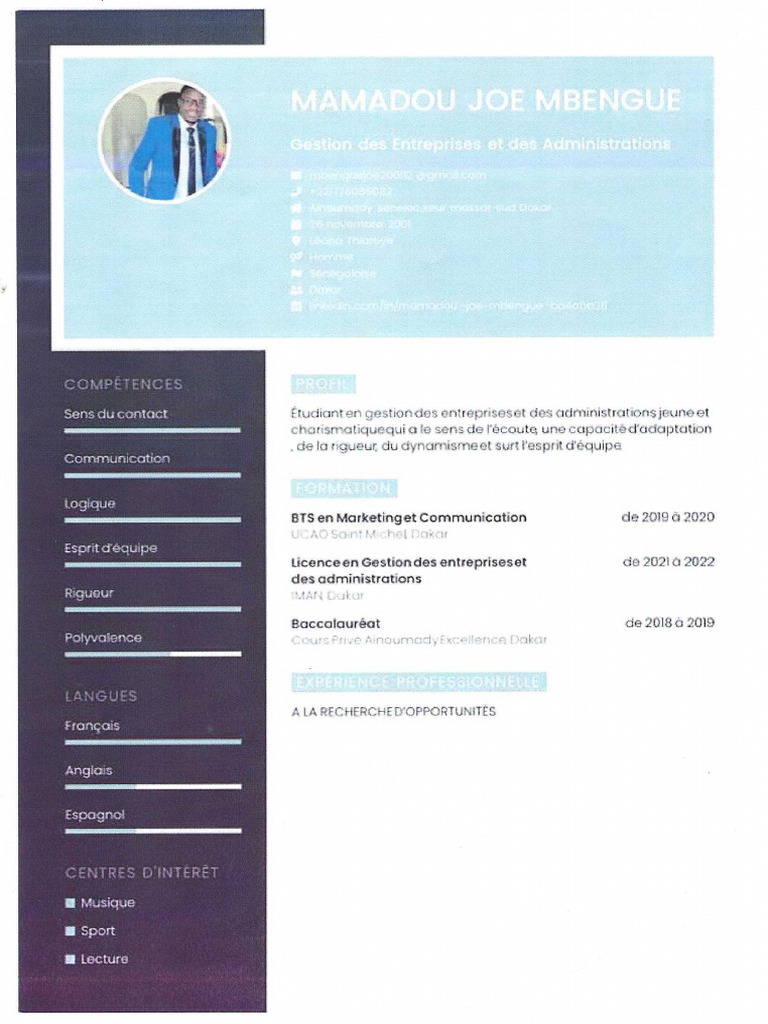CV Zoo | PDF