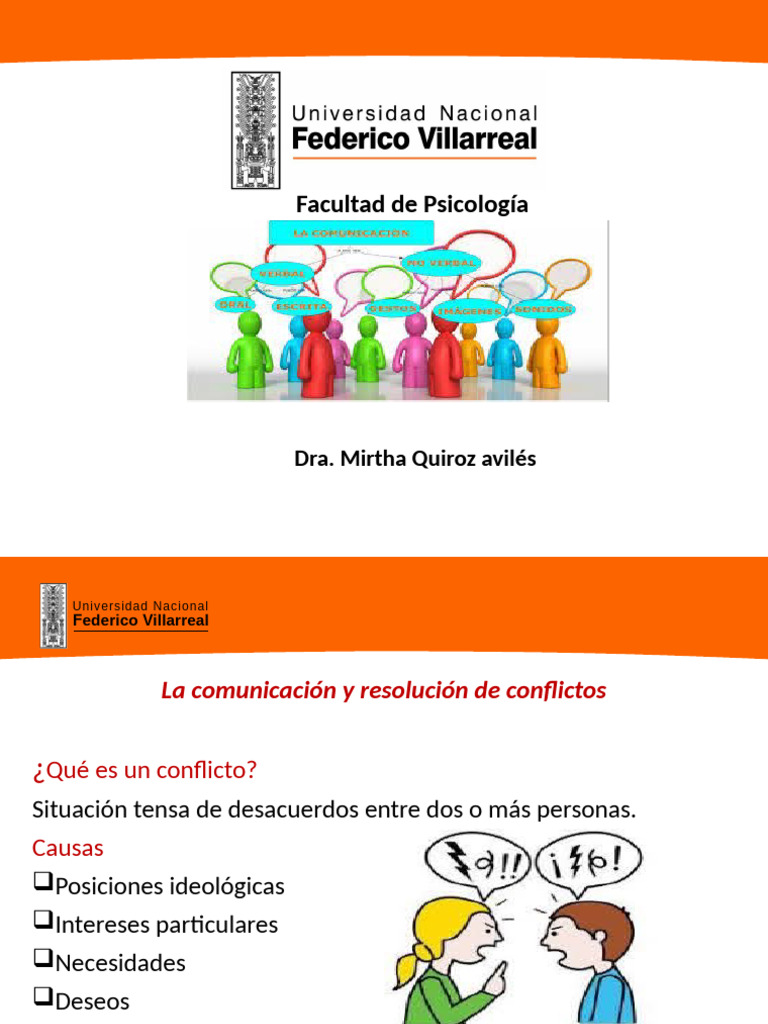 Comunicacion y Resolucion de Conflictos | PDF | Las emociones ...