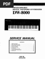 Download Korg DW-8000 Service Manual by Matthew Davidson SN93308870 doc pdf