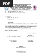 Surat pengajuan pensiun dini