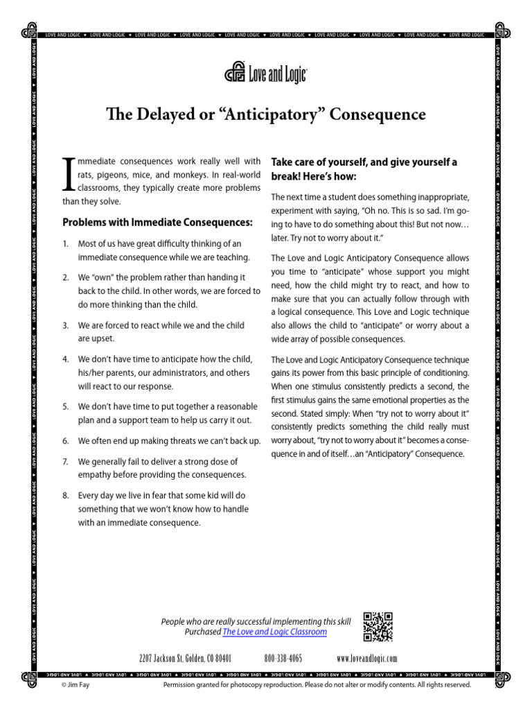 Delayed Consequence | PDF | Psychological Concepts | Psychology