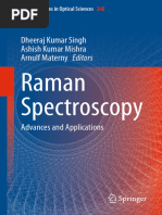 Raman Spectroscopy Advances and Applications , Singh , Mishra