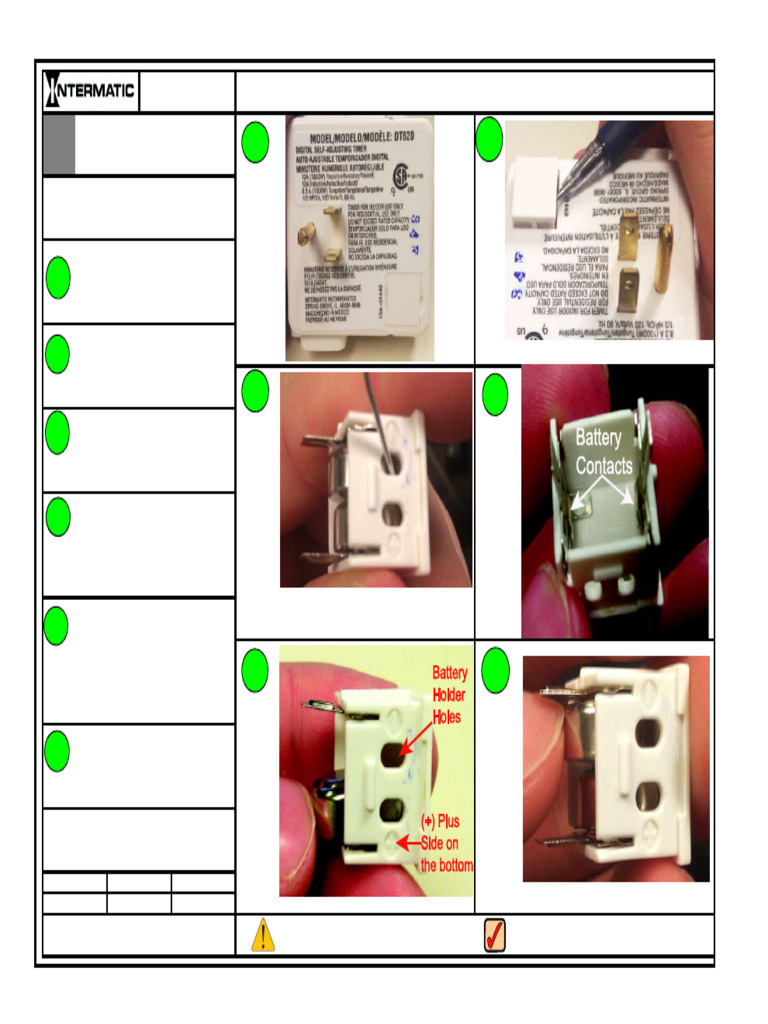 DT620 Battery Replacement Guide | PDF