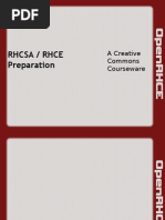 OpenRHCE Slides