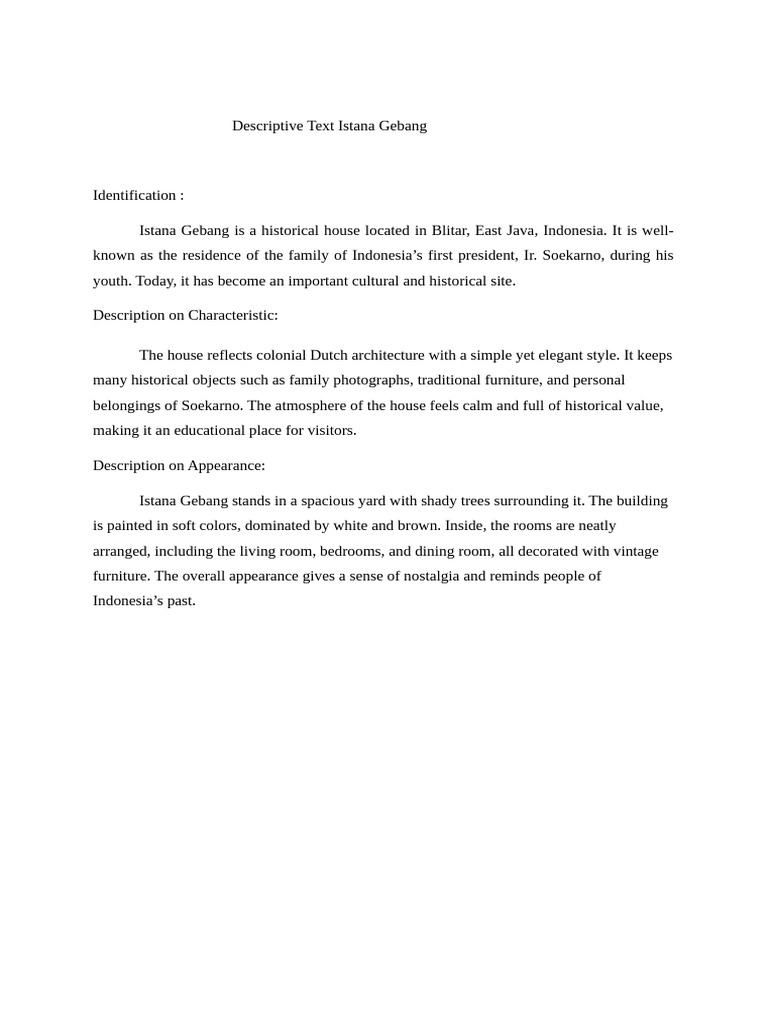 Descriptive Text | PDF