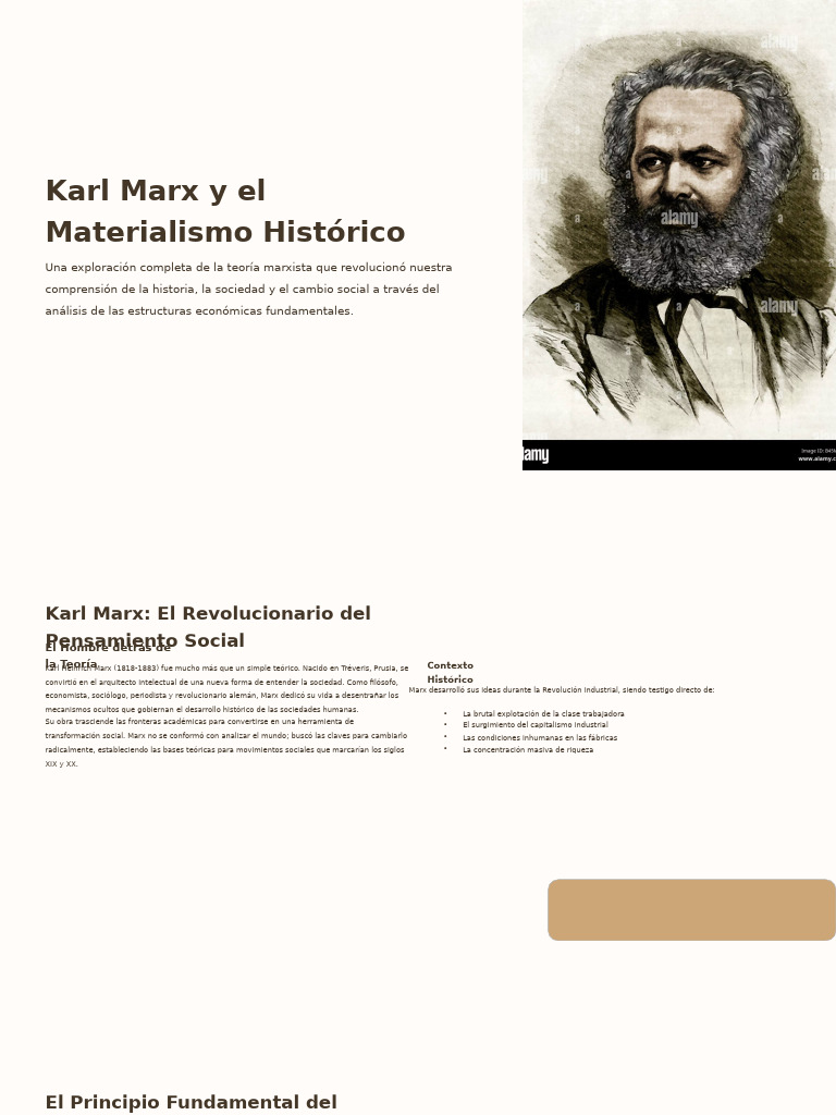 Materialismo Histórico de Marx: Claves y Contexto | PDF | Karl Marx ...