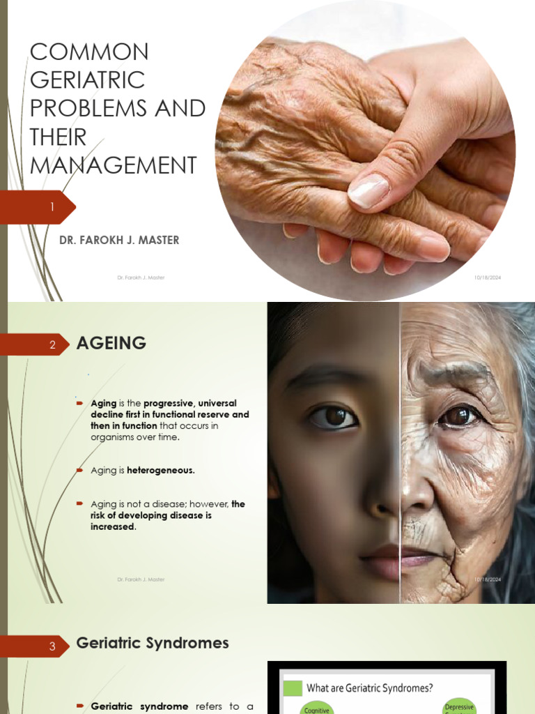 Common Geriatic Problems and Their Management | PDF | Urinary ...