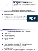 Managemen Agribisnis Perikanan