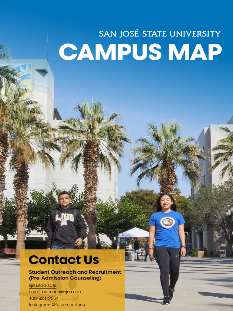 SJSU Campus Map and Resources | PDF | San Jose | Caltrain