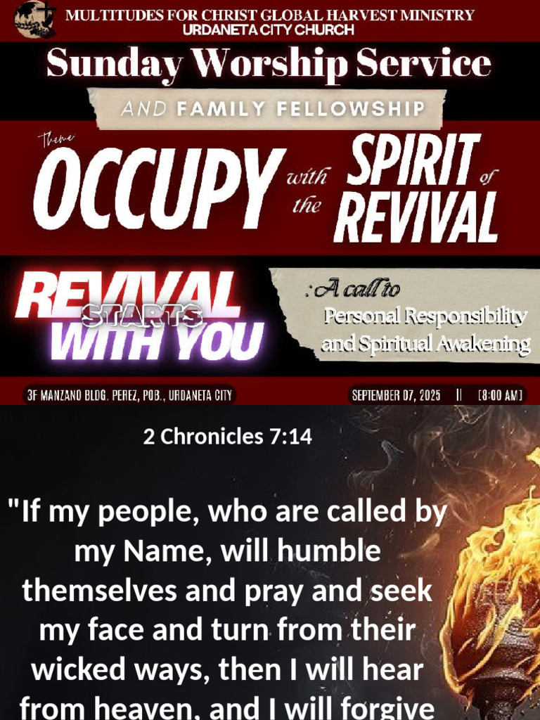 Personal Revival: A Call to Action | PDF