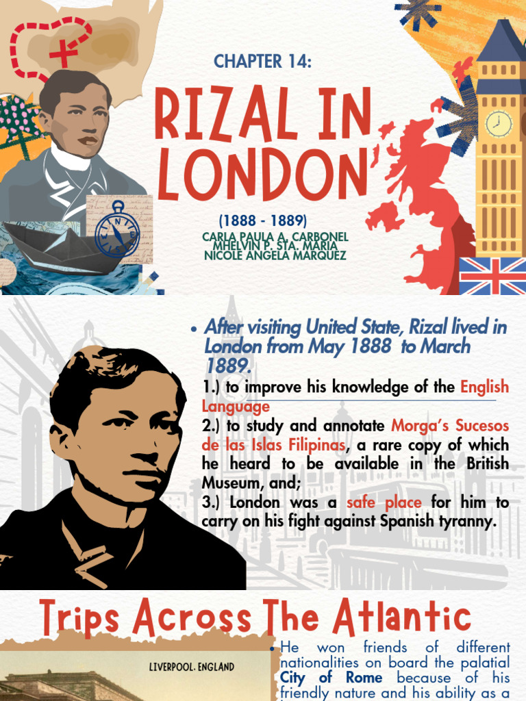 Rizal's Life and Studies in London | PDF