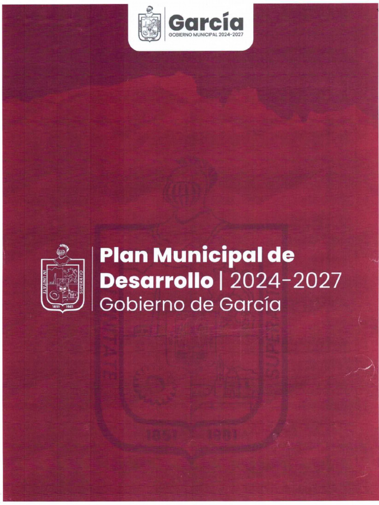 Plan Municipal de Desarrollo | PDF
