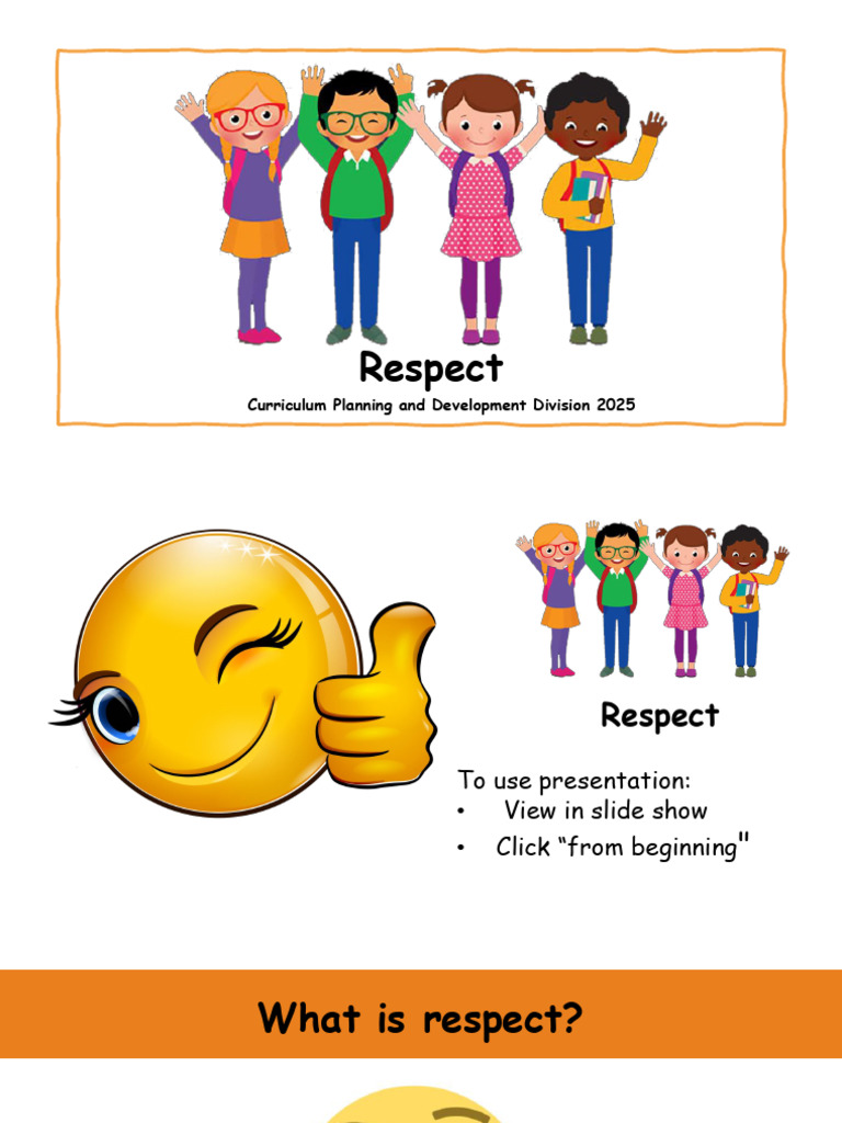 Understanding Respect and Self-Respect | PDF | Self Esteem ...