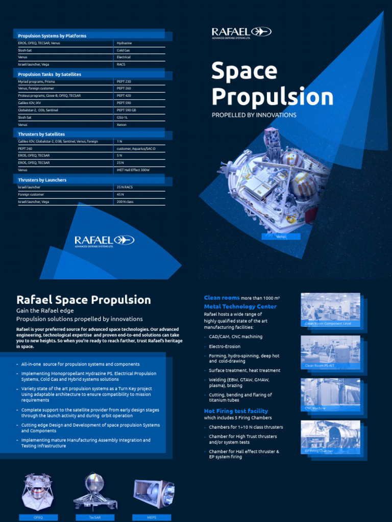 Advanced Space Propulsion Systems Overview | PDF | Spacecraft ...