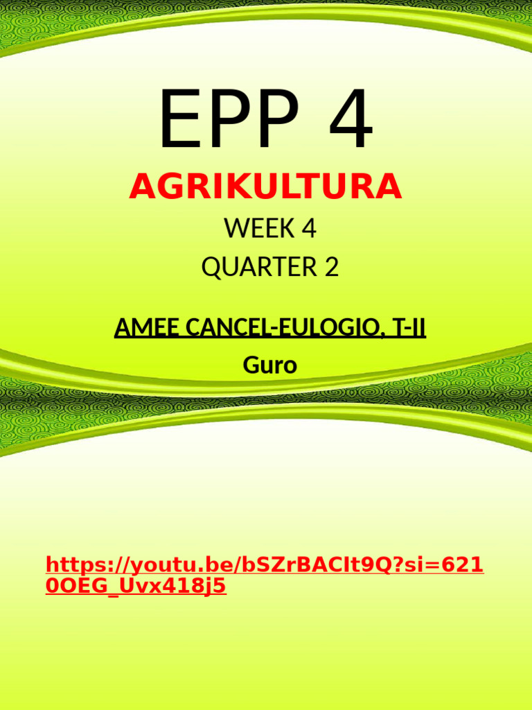 Epp 4 | PDF