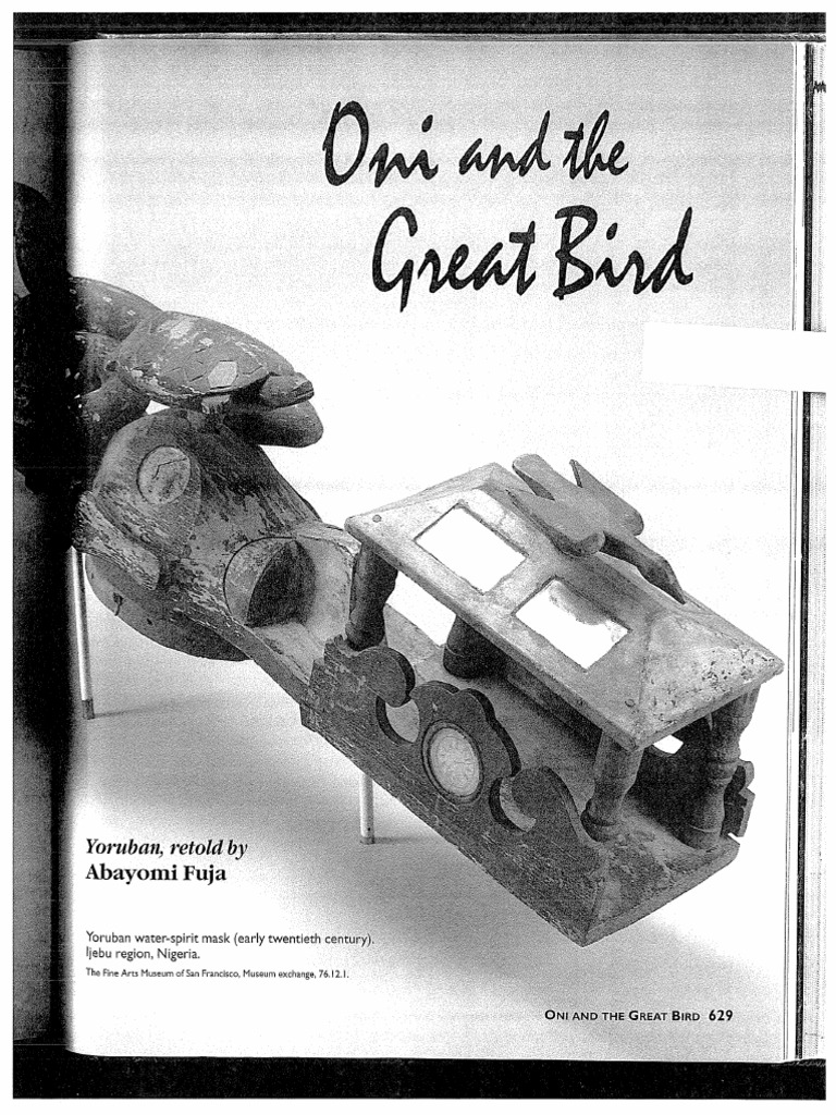Oni and The Great Bird | PDF