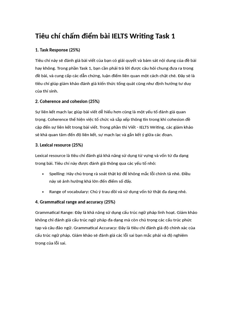 T NG Quan Ielts Writting Task 1 | PDF