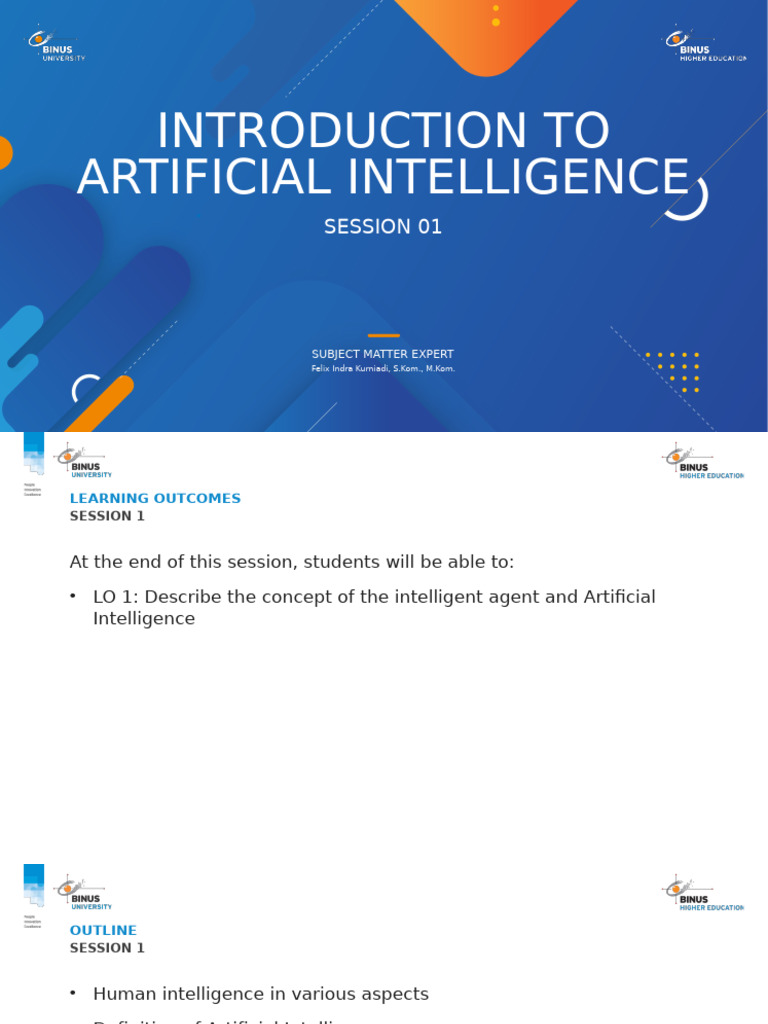 Introduction to Artificial Intelligence | PDF | Intelligence (AI ...