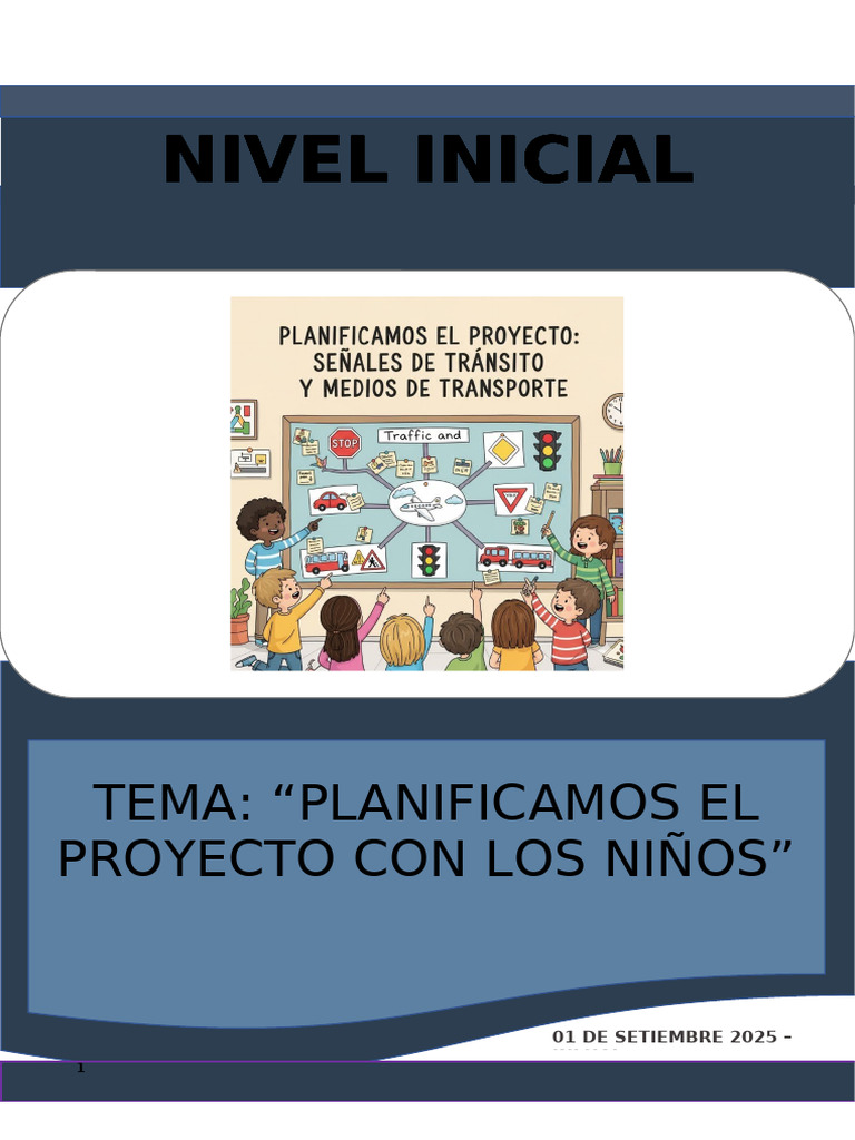 01-09-25 Inicial | PDF | Aprendizaje | Educación de la primera infancia