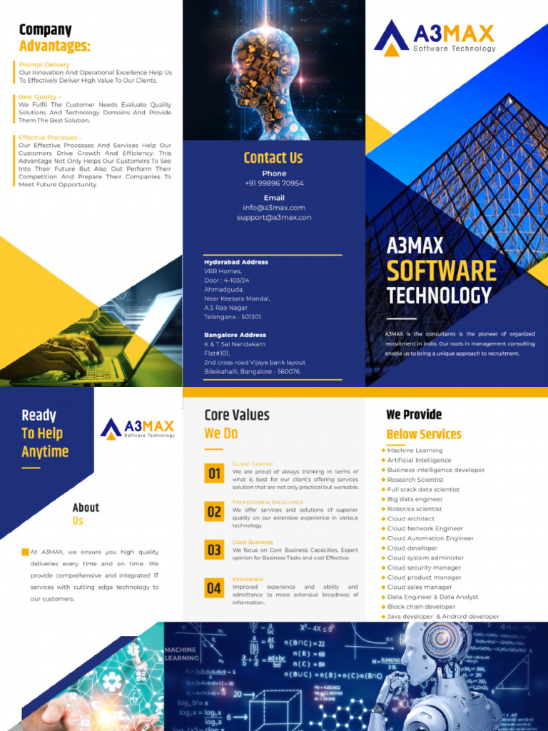 A3max Brochure | PDF