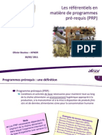 Panorama Des Referentiels PRP