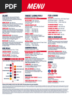 Wingstop Menu and Prices 2024 PDF | PDF | Cuisine | Food And Drink