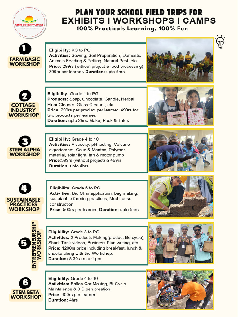 Engaging Educational Workshops for All Ages | PDF