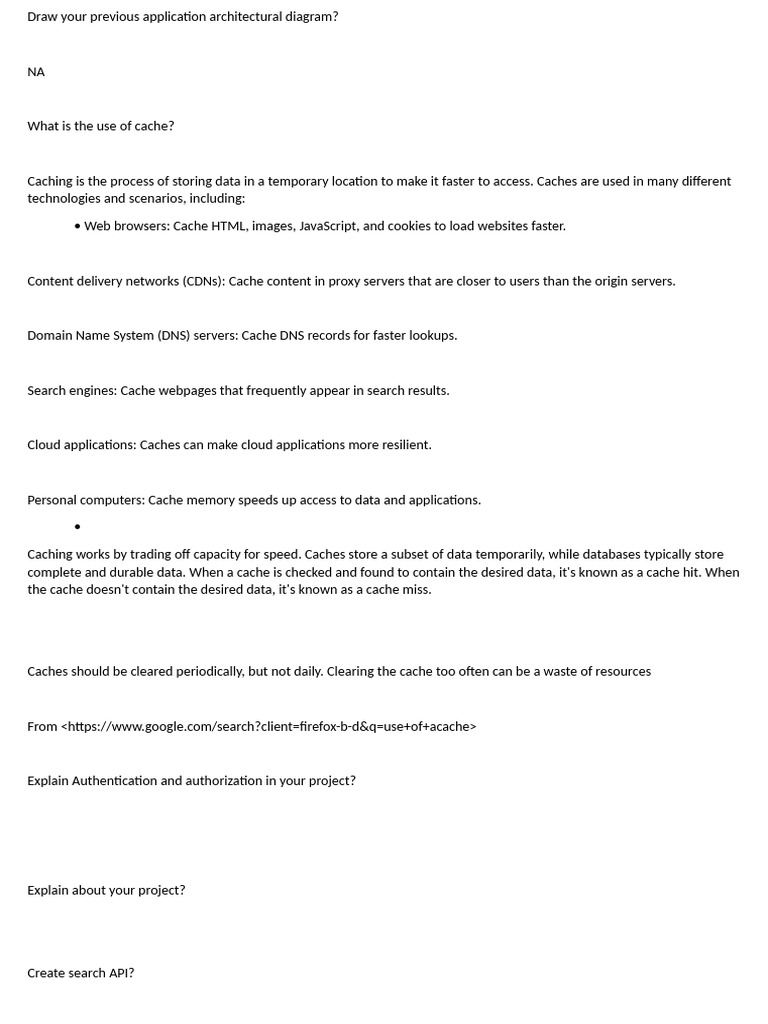 Understanding Caching and Java Data Structures | PDF | Cache (Computing ...