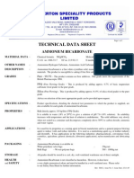 Ammonium Bicarbonate Tds 2