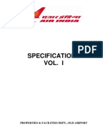 Specifications Vol i