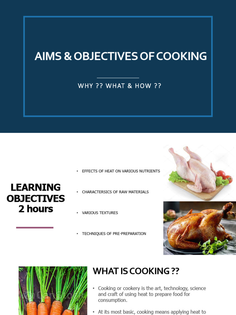Cooking Basics: Nutrients & Techniques | PDF | Cooking | Foods