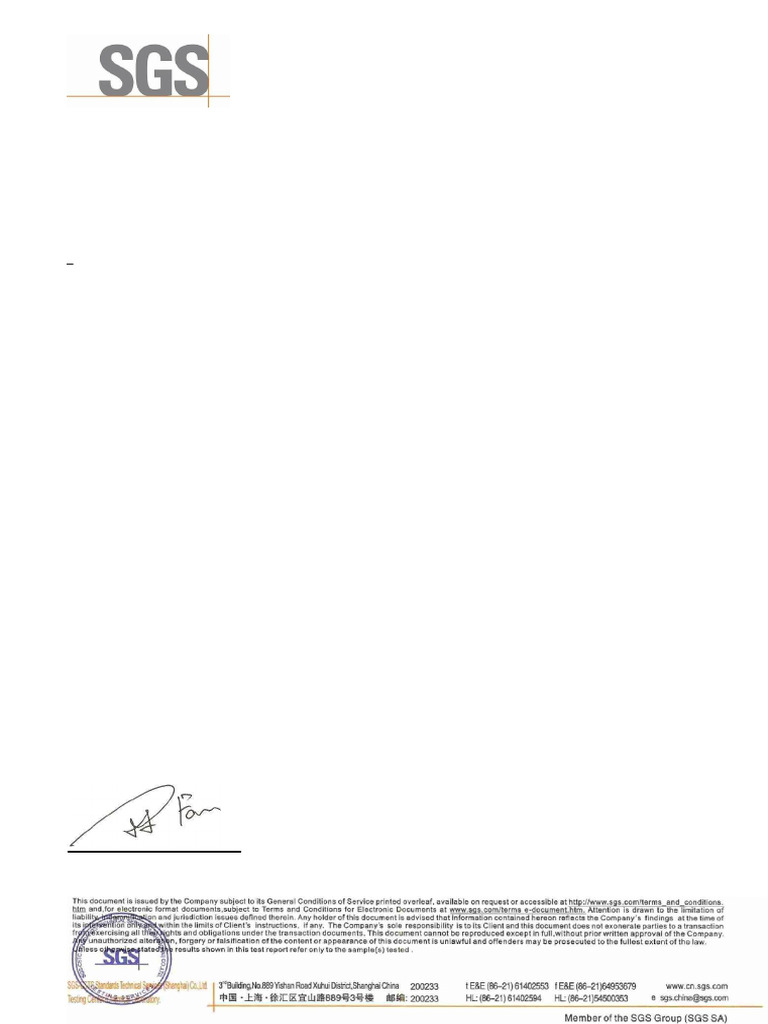 RoHS Compliance Test Report for NORMAN 346 TDAE | PDF | Toxicology ...