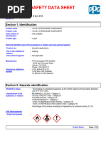 CA 1000 Safety Data Sheet Summary | PDF | Dangerous Goods | Oxide