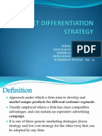 Market Differentiation Strategy