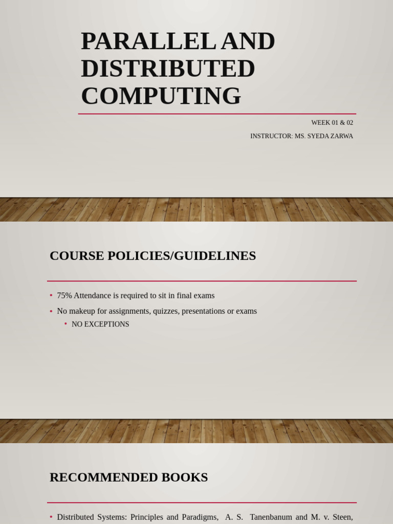 Parallel and Distributed Computing Overview | PDF