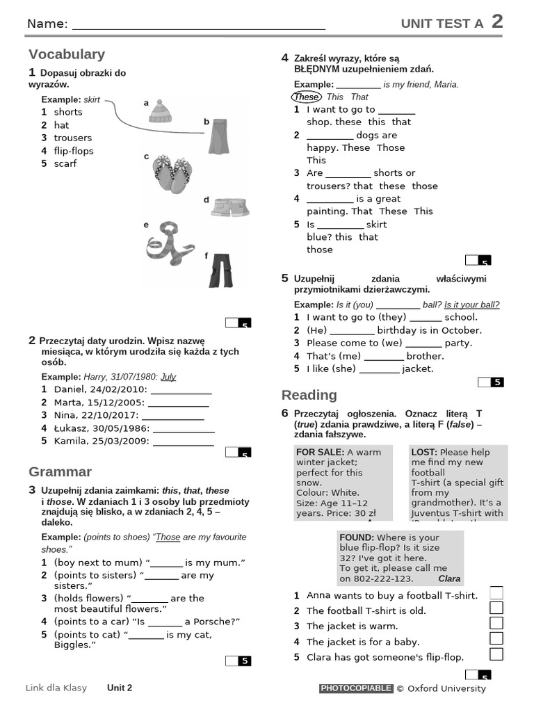 Assets Download Assessment Link L4 U2 Unit TestA | PDF