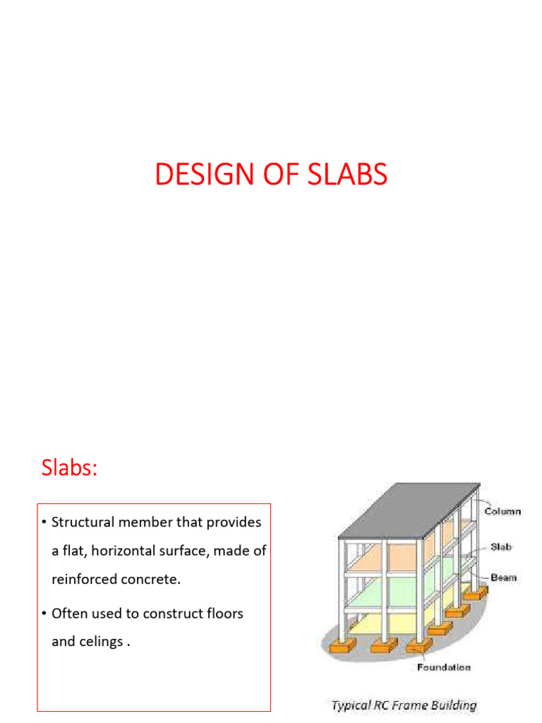 Types and Design of Concrete Slabs | PDF | Bending | Beam (Structure)