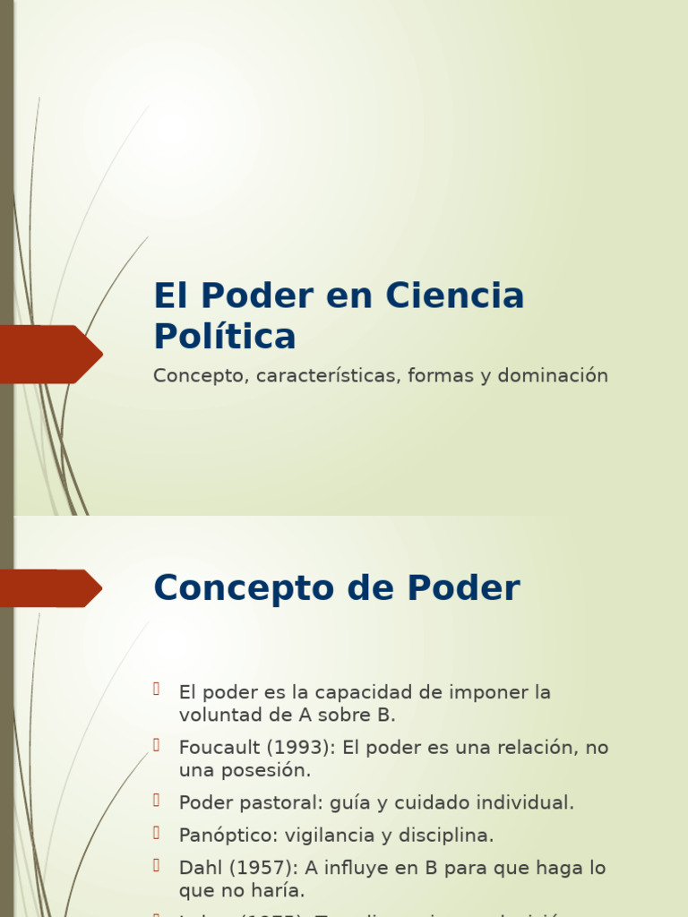 Poder | PDF
