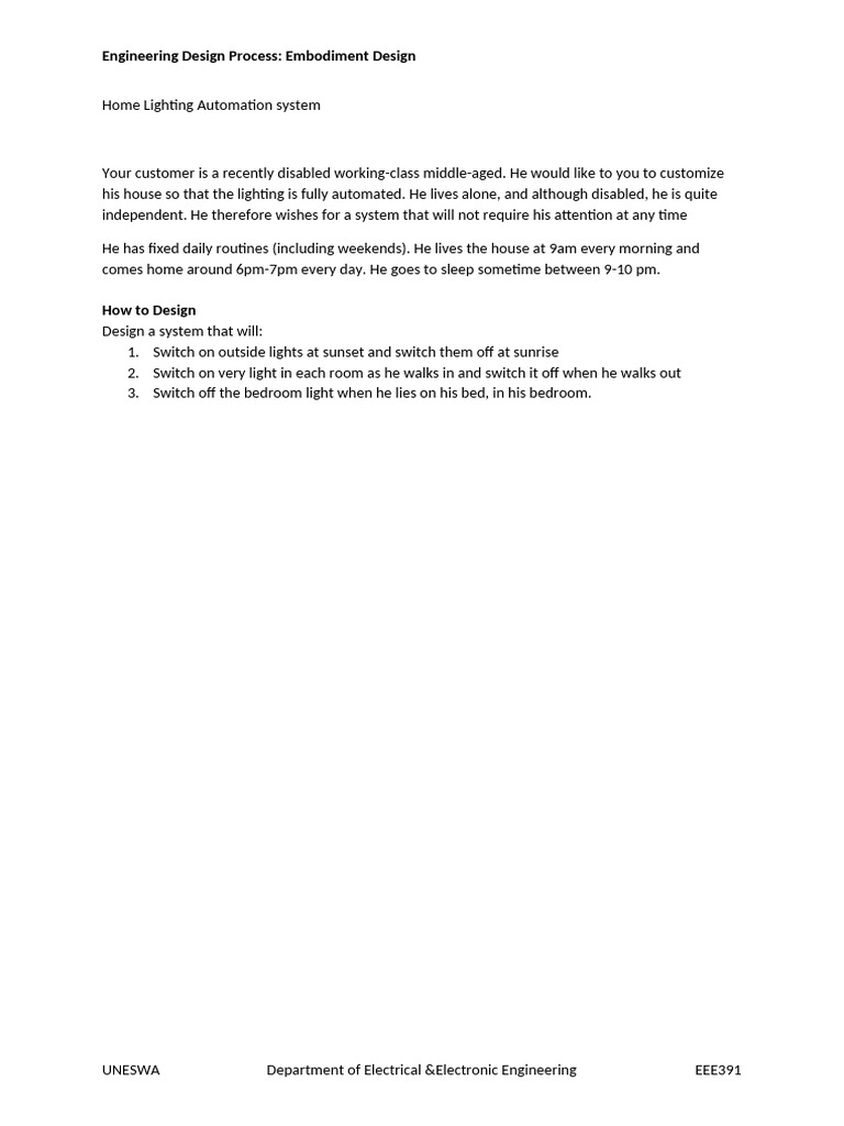 Automated Home Lighting Design Guide | PDF
