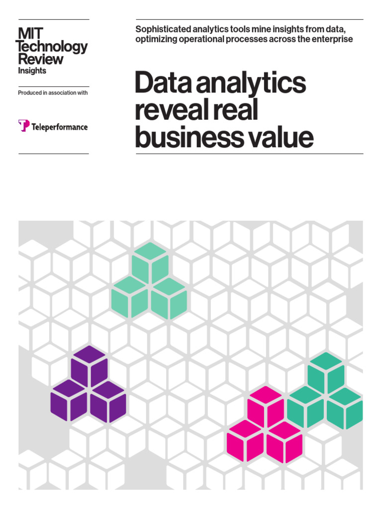 GMT Mit WP Data Analytics Reveal Real Business Value September 2023 ...
