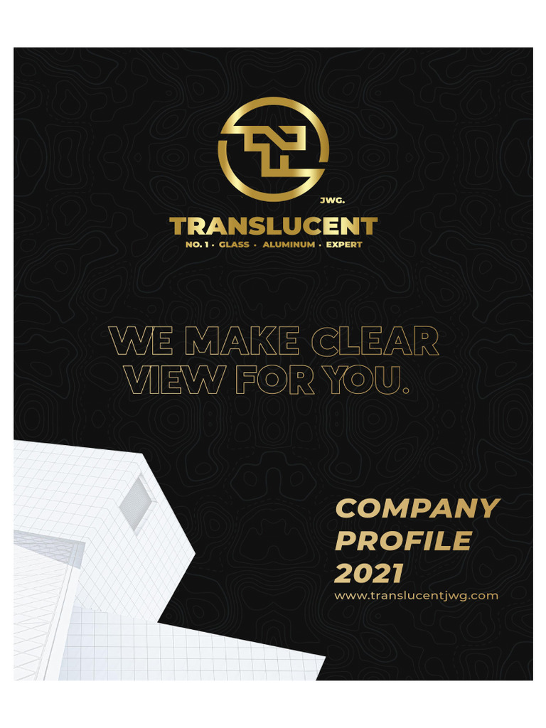 Translucent Company Profile Updated - 2 | PDF