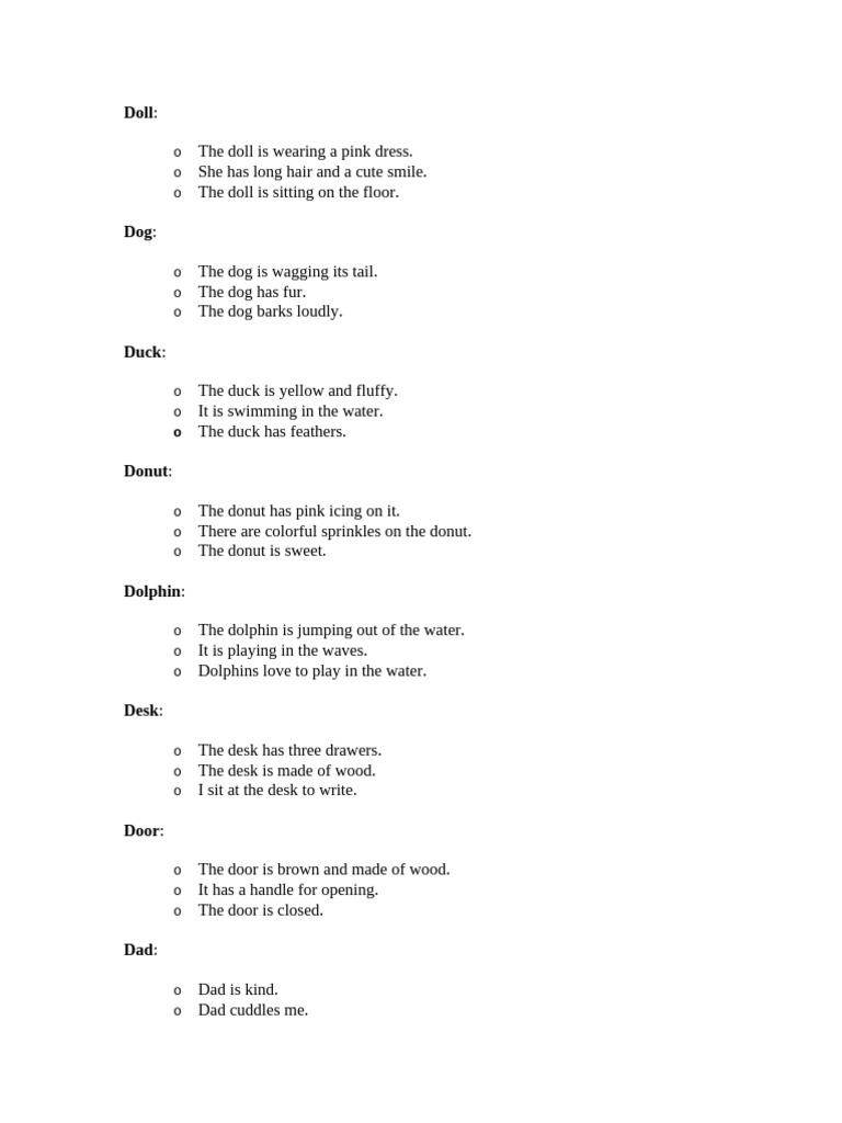 D Sentences | PDF