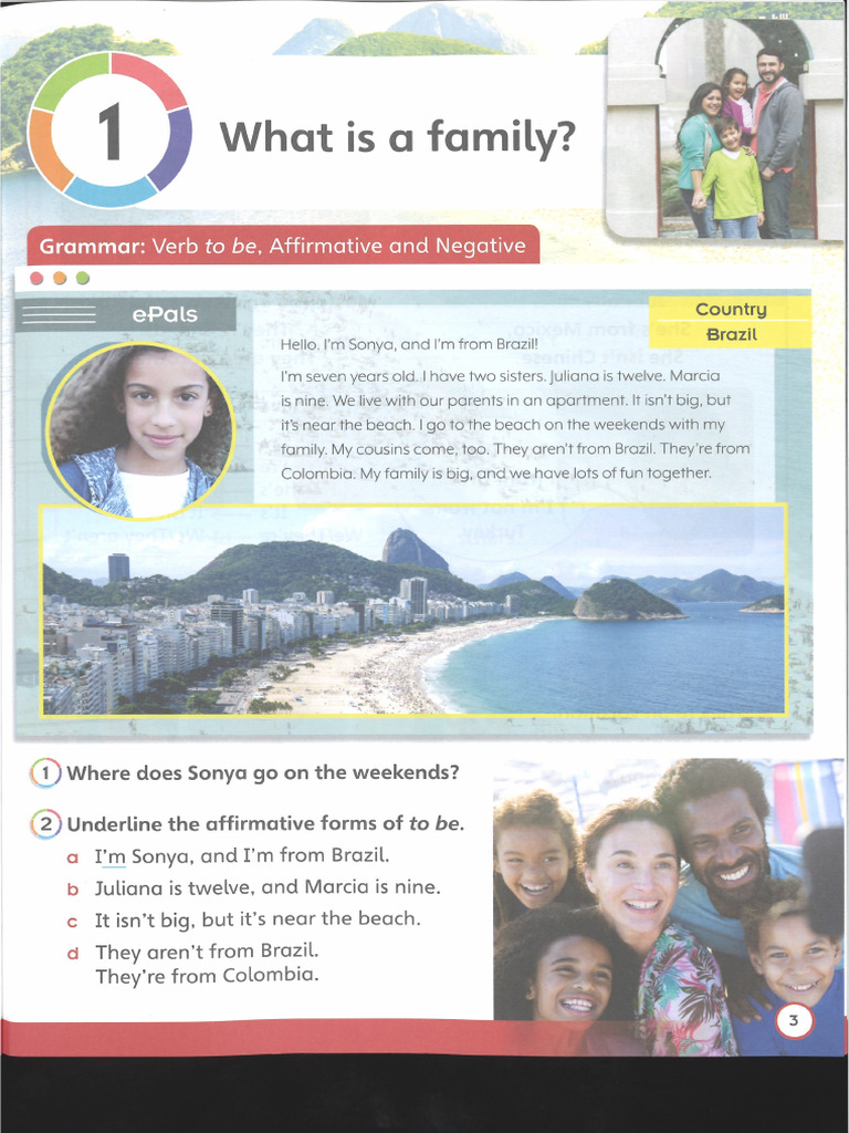 PP1 Grammar and Writing Workbook Unit 1 | PDF