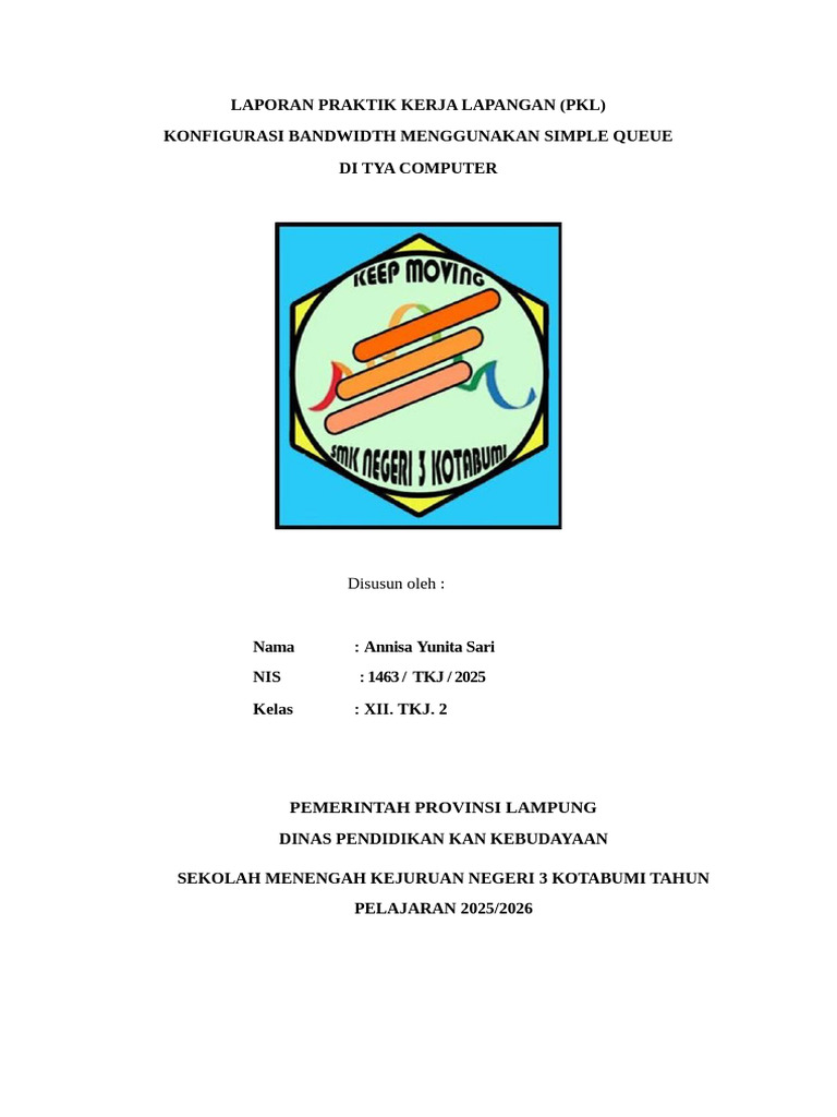 Konfigurasi Bandwidth Simple Queue Mikrotik | PDF