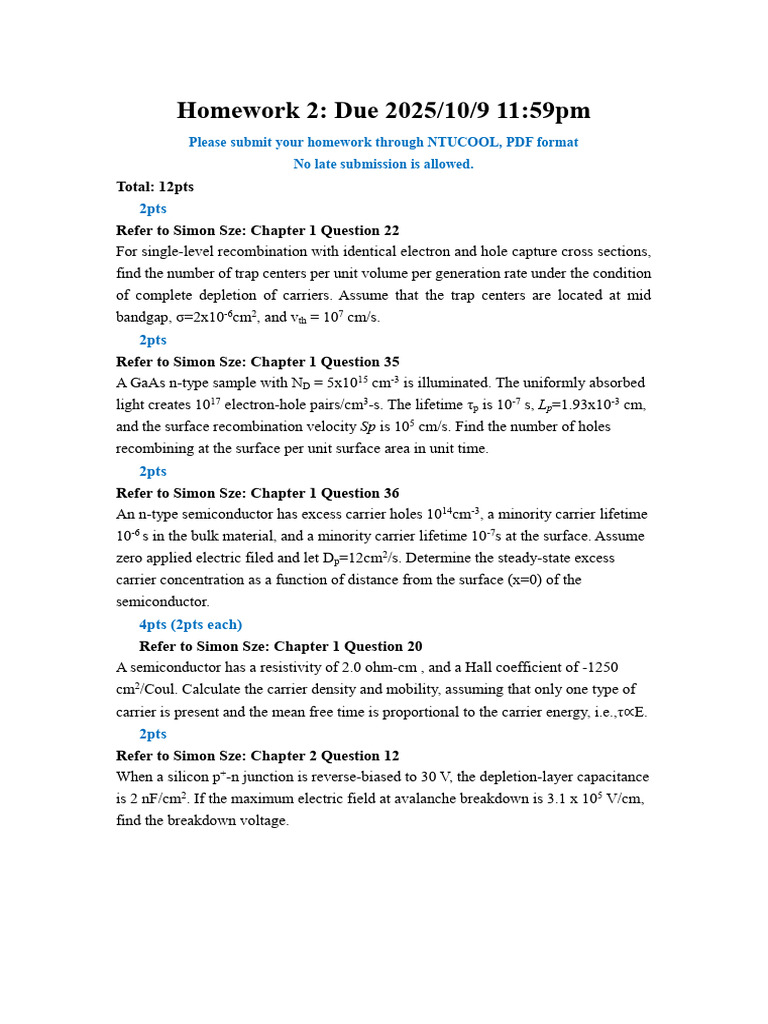 Homework 2 Due1009 | PDF