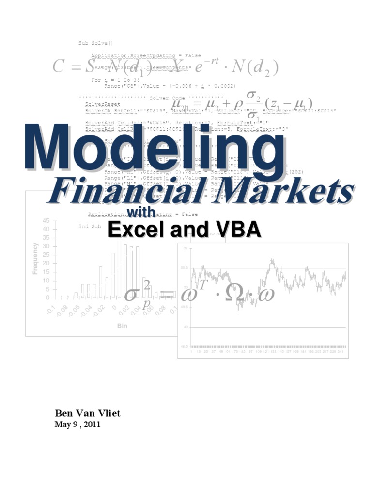Financial modeling with excel and vba beta finance capital asset