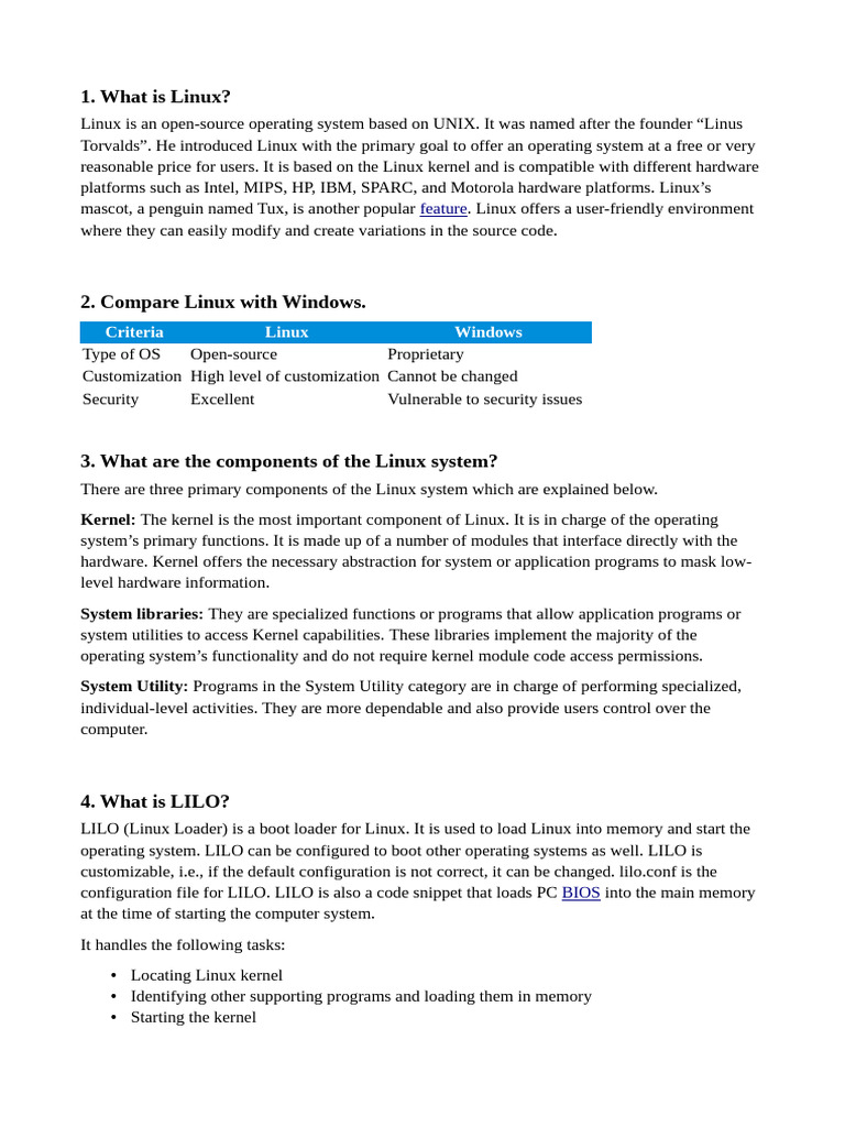 What Is Linux? | PDF | Transport Layer Security | Solid State Drive
