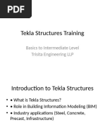 Tekla Steel Detailing Guide | PDF | Building Information Modeling | Drawing