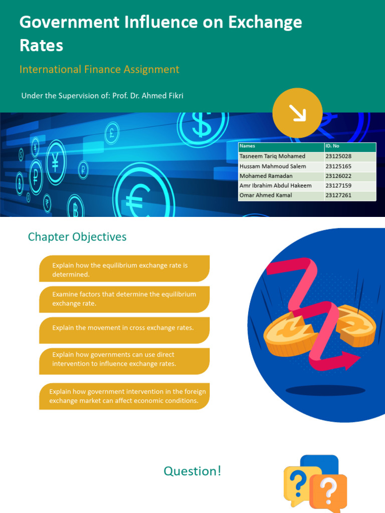 Government Impact on Exchange Rates | PDF | Exchange Rate | Foreign ...